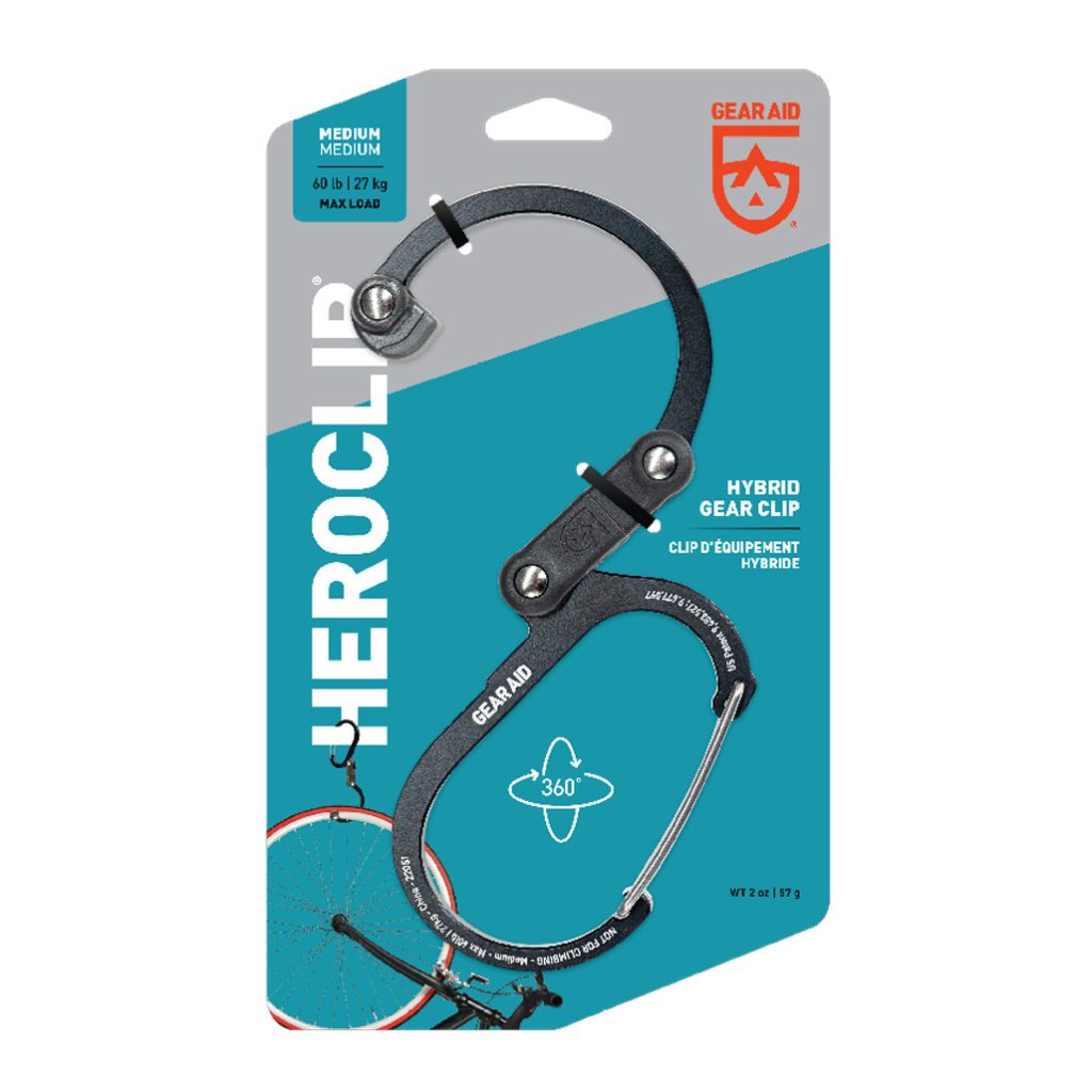 GEAR AID HEROCLIP MEDIUM - BLUE STEEL