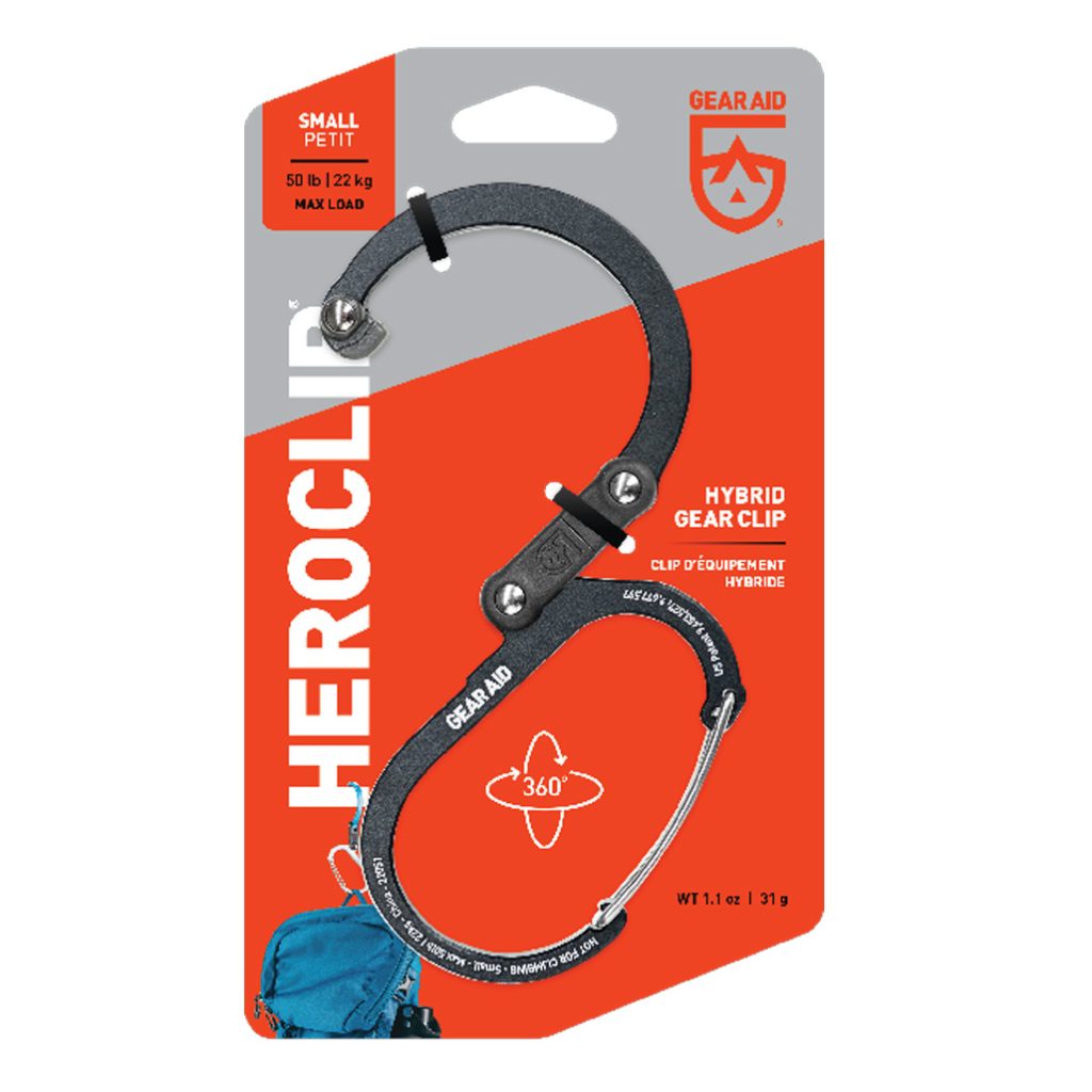 GEAR AID HEROCLIP SMALL - HOT ROD RED