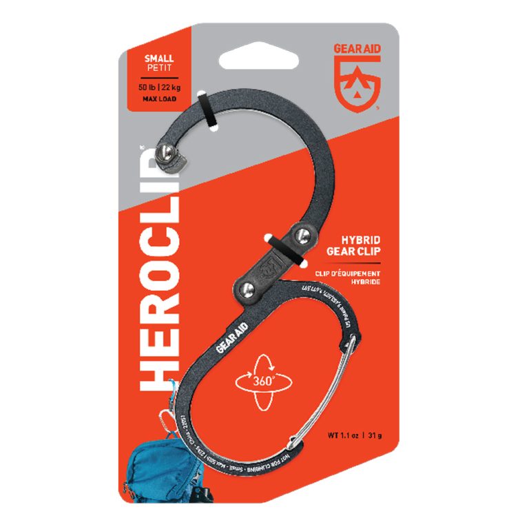 GEAR AID HEROCLIP SMALL - HOT ROD RED